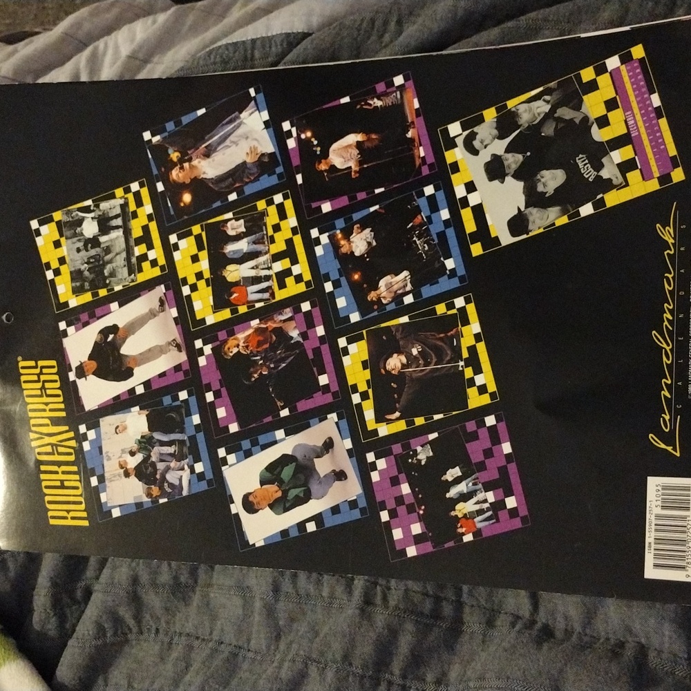 Vintage 1990 New kids on the block calendar - Picture 3 of 3
